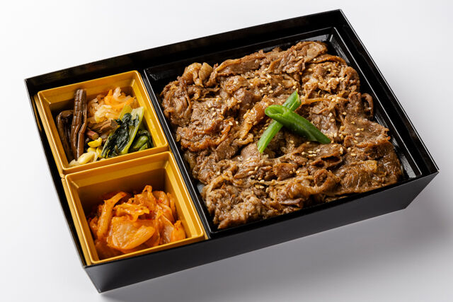 【熨斗対応可】【お茶付き】黒毛和牛の焼肉弁当