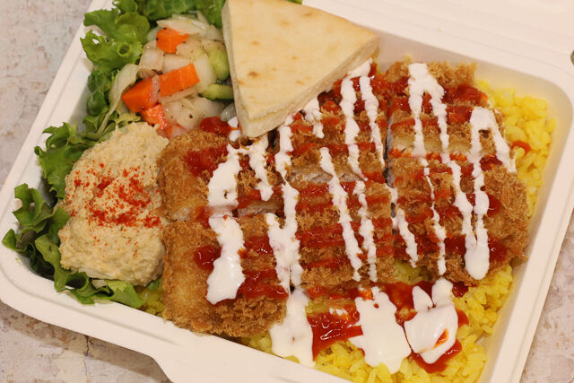 フィッシュフライオーバーライス（マヒマヒ）