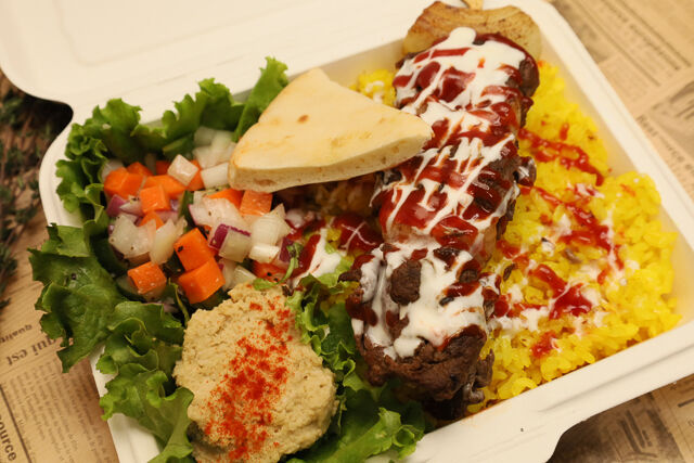 ビーフケバブオーバーライス