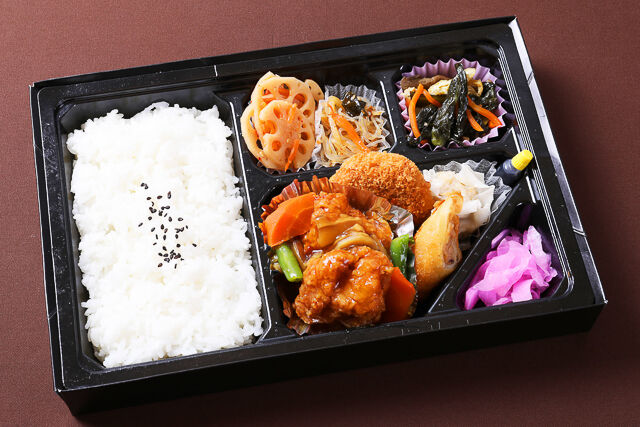 酢鶏ボリューム弁当