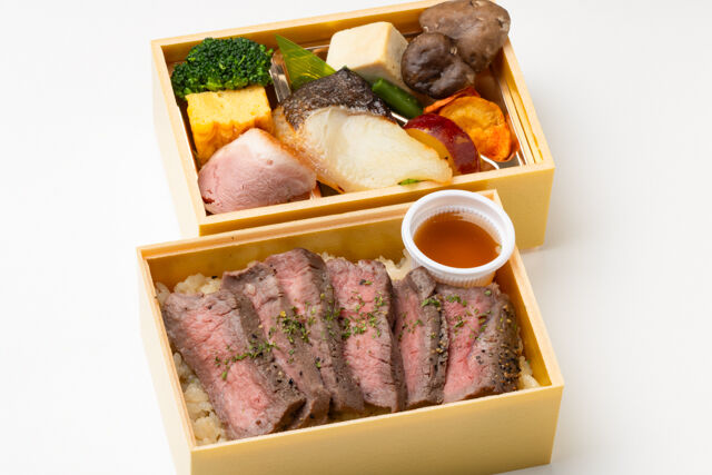 幻の尾崎牛御膳　極上ステーキ
