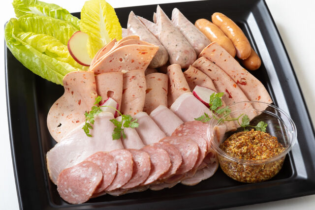 ソーセージ＆ハムプレート