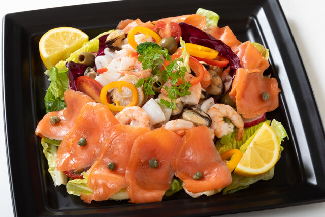 海の幸のゴージャスプレート