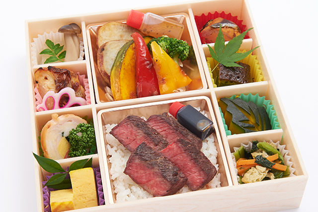 ステーキご膳 ～焼き野菜のマリネ～