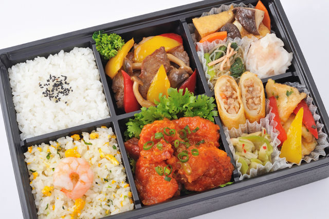 鈴蘭～黒毛和牛のきのこ炒め×えびの特製チリソース～