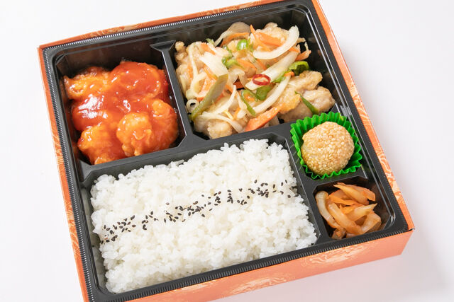 【熨斗対応可】エビチリ＆油淋鶏弁当