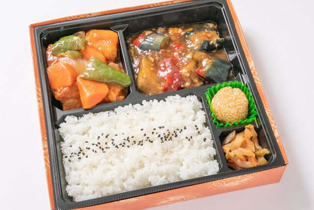 【熨斗対応可】酢豚＆麻婆茄子弁当