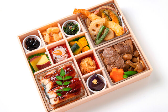 【熨斗対応可】彩り うな重＆すき焼き＆天麩羅御膳