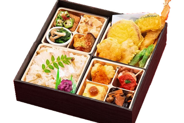 【熨斗対応可】四季の副菜と鯛めし・天ぷら御膳