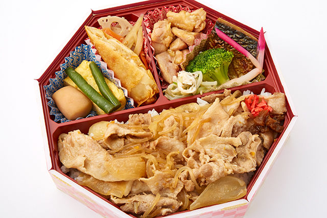 青森生姜焼き弁当～青森リンゴ特製ダレの生姜焼き～