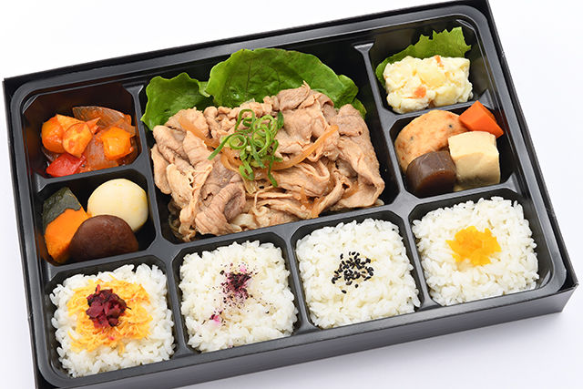 豚の生姜焼き和洋御膳