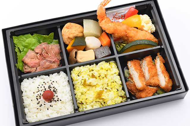 トンカツ＆エビフライ御膳