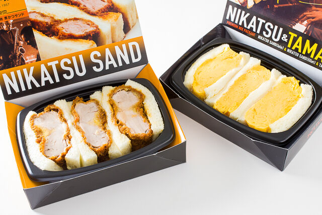 煮かつサンドヒレ＆玉子サンド（各3ピース）2箱