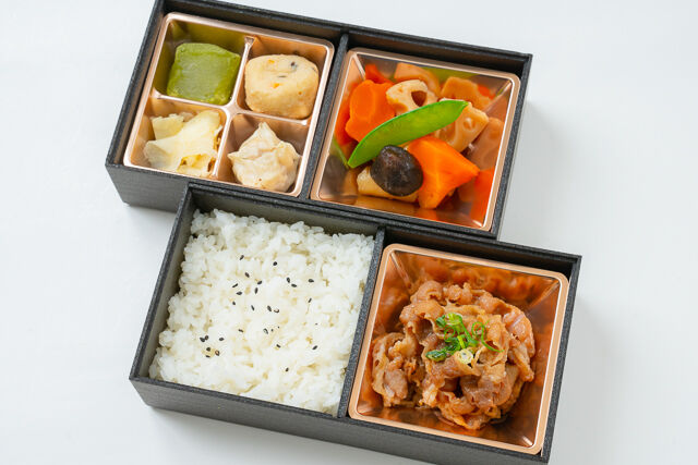 【2月限定価格】牛すき焼き2段弁当