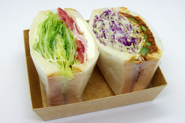 【チリミート×アスパラ】＆【ロースハム×クリームチーズ】