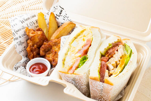 クラブサンドBOX【C】（ペット茶付き）