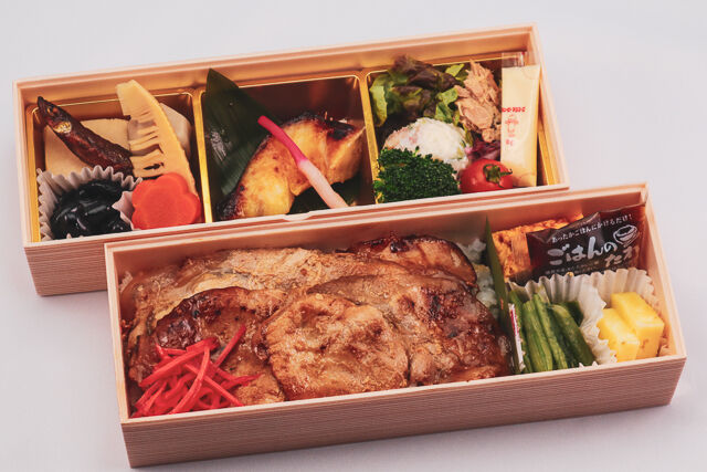 十勝の豚めし御膳（Lサイズ／木目）