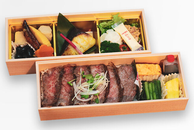 和牛炙り焼御膳（Lサイズ／木目）