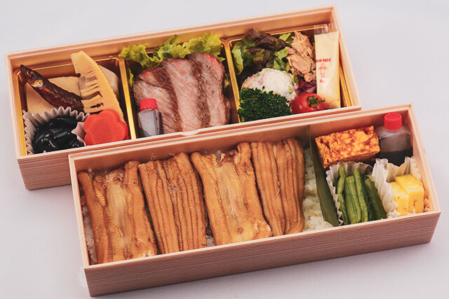 穴子めし御膳（Lサイズ／木目）