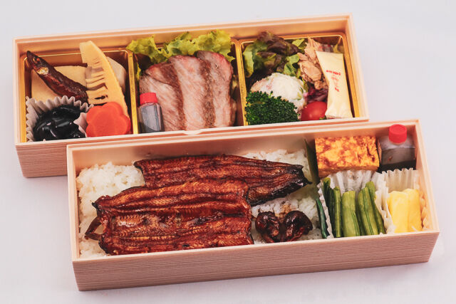 うなぎ蒲焼御膳（Lサイズ／木目）