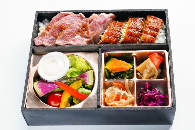 【徳】うなぎと牛サーロイン御膳