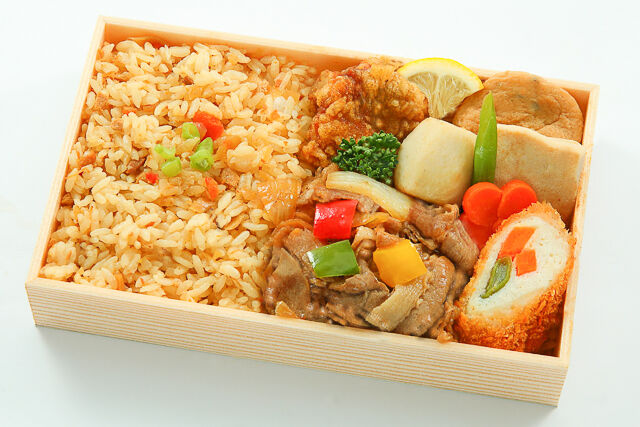 まごころ折弁 豚焼肉とから揚げ（No.118）