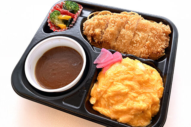 オムライス＆自家製カツカレー