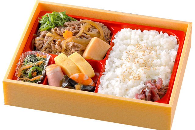 下鴨弁当（牛しぐれ煮）～秋冬～