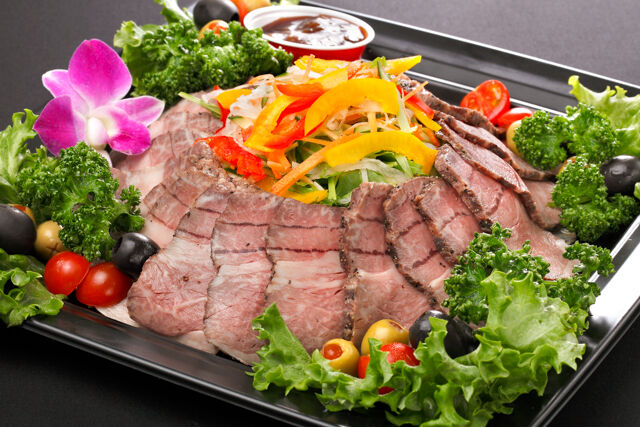 黒毛和牛ローストビーフ 洋風ソース