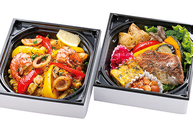 大地のいろどり膳 ～魚介の彩りパエリア＆白身魚のハーブグリル～