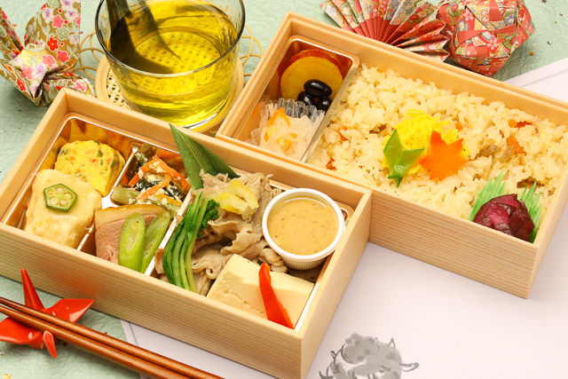 牛しゃぶしゃぶの京おばんざい二段御膳