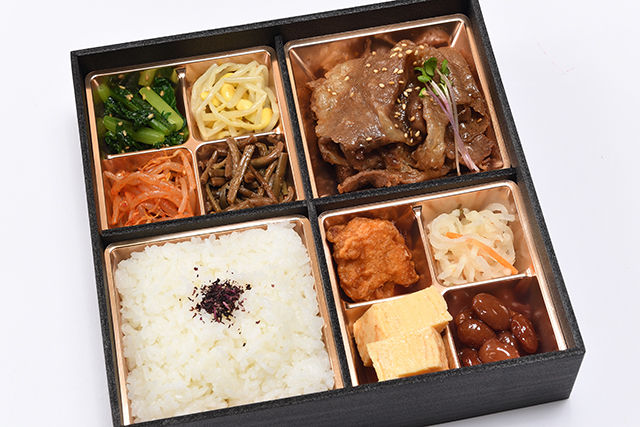 黒毛和牛炙り焼き御膳 並