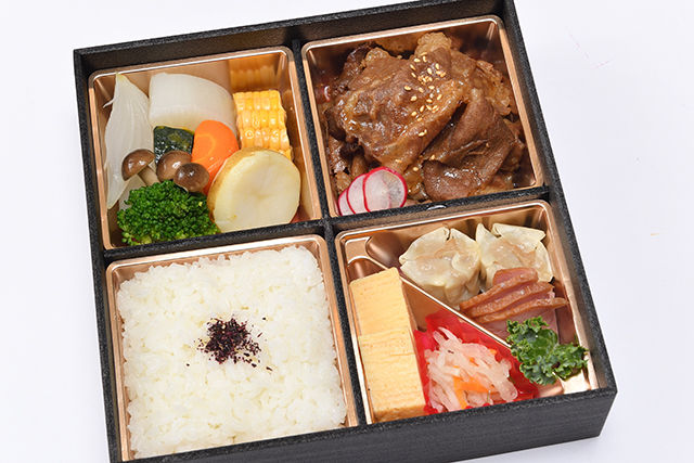 黒毛和牛焼肉御膳（温野菜）