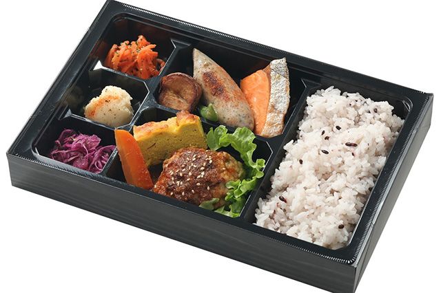 幕の内ボックス ～手作りハンバーグ＆グリルサーモン＆ジューシーフランク～