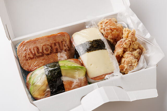 SPAM竜田揚げ弁当