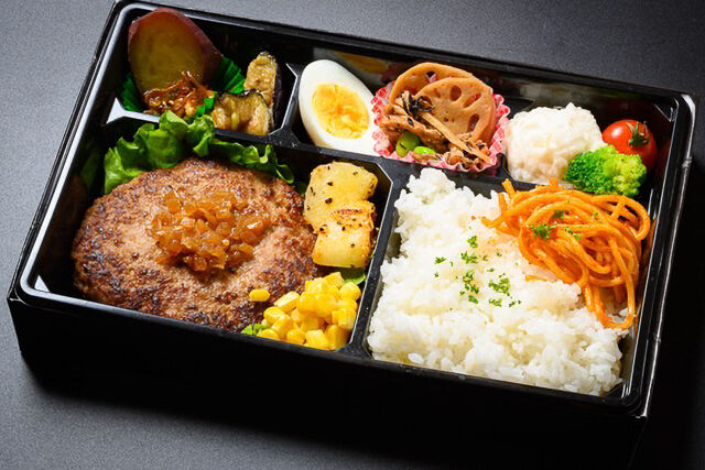 牛肉100%ハンバーグ弁当