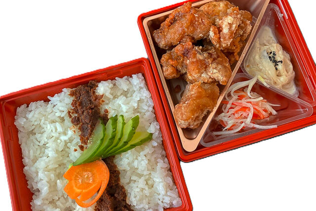 【熨斗対応可】彩り二段御膳～ふぐの唐揚げ～