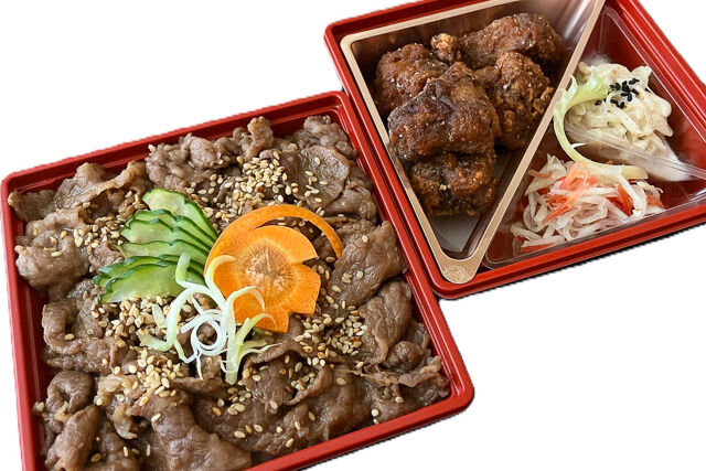 【熨斗対応可】彩り二段御膳～黒毛和牛焼肉～