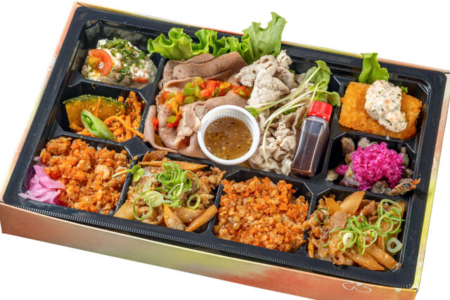 牛タンしゃぶと豚しゃぶ弁当