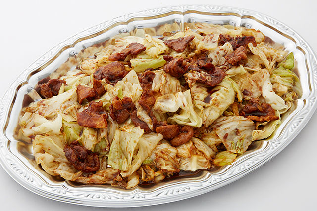 シャキシャキキャベツと豚バラ肉のホイコーロー