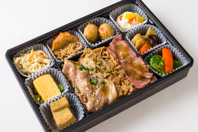 【特上】牛三種食べ比べの彩り九升御膳