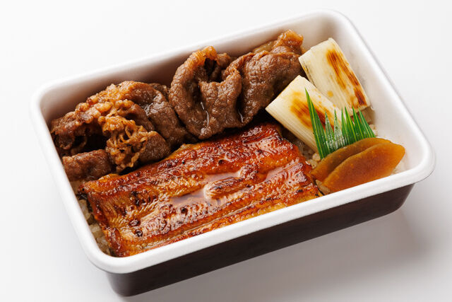 特製うなぎ牛肉弁当