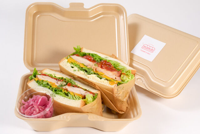 【熨斗対応可】洋食シェフが手がけるチキンハニーマスタードサンドイッチセット