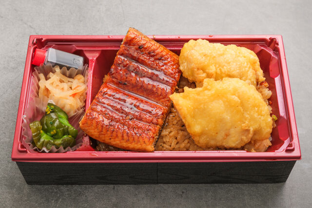 うな重＆鶏天弁当