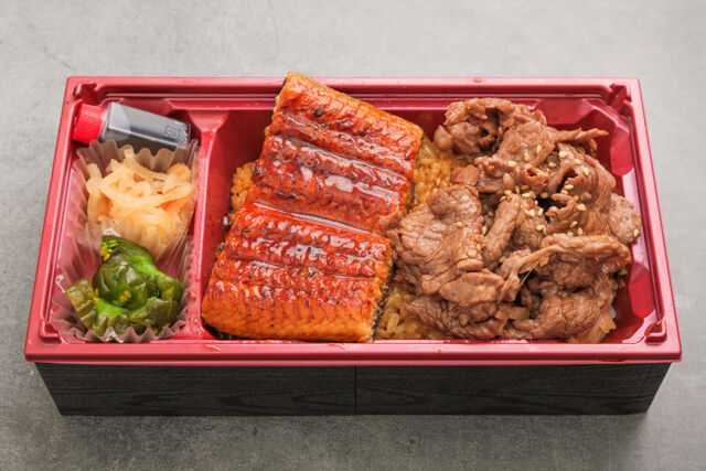 うな重＆和牛焼肉弁当