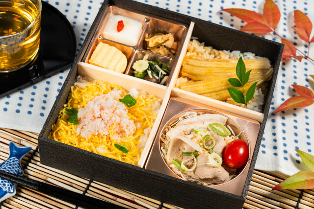【熨斗対応可】蟹飯と穴子の合盛り御膳