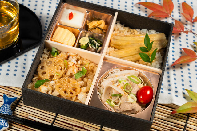 鯛めしと穴子の合盛り御膳