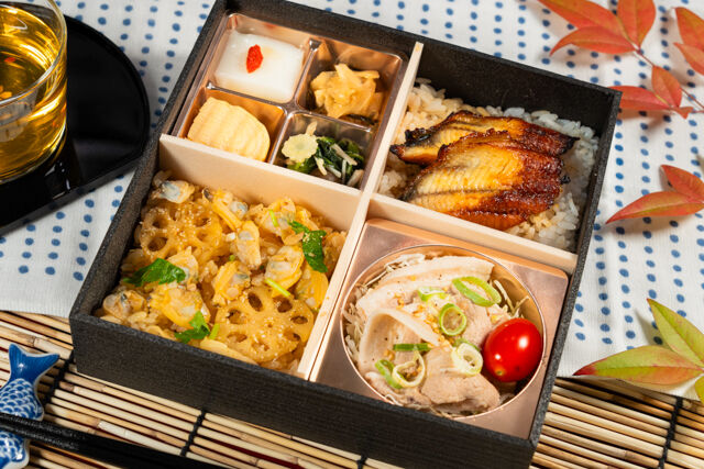 【熨斗対応可】深川飯と鰻の合盛り御膳
