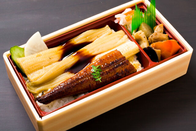 厳選あなごと鰻重