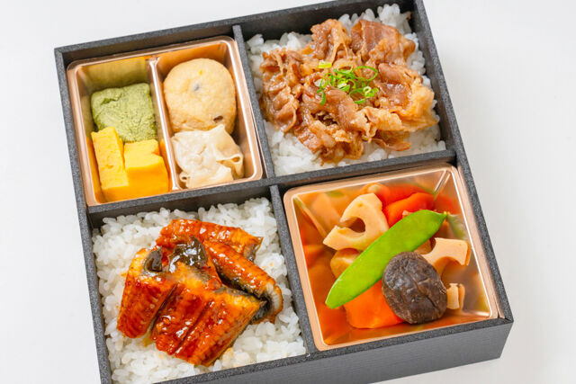 【2月限定価格】鰻と牛すき重弁当